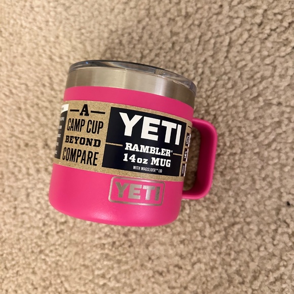 YETI Hot Pink NWT Rambler Mug - BRAND NEW! - Picture 2 of 4